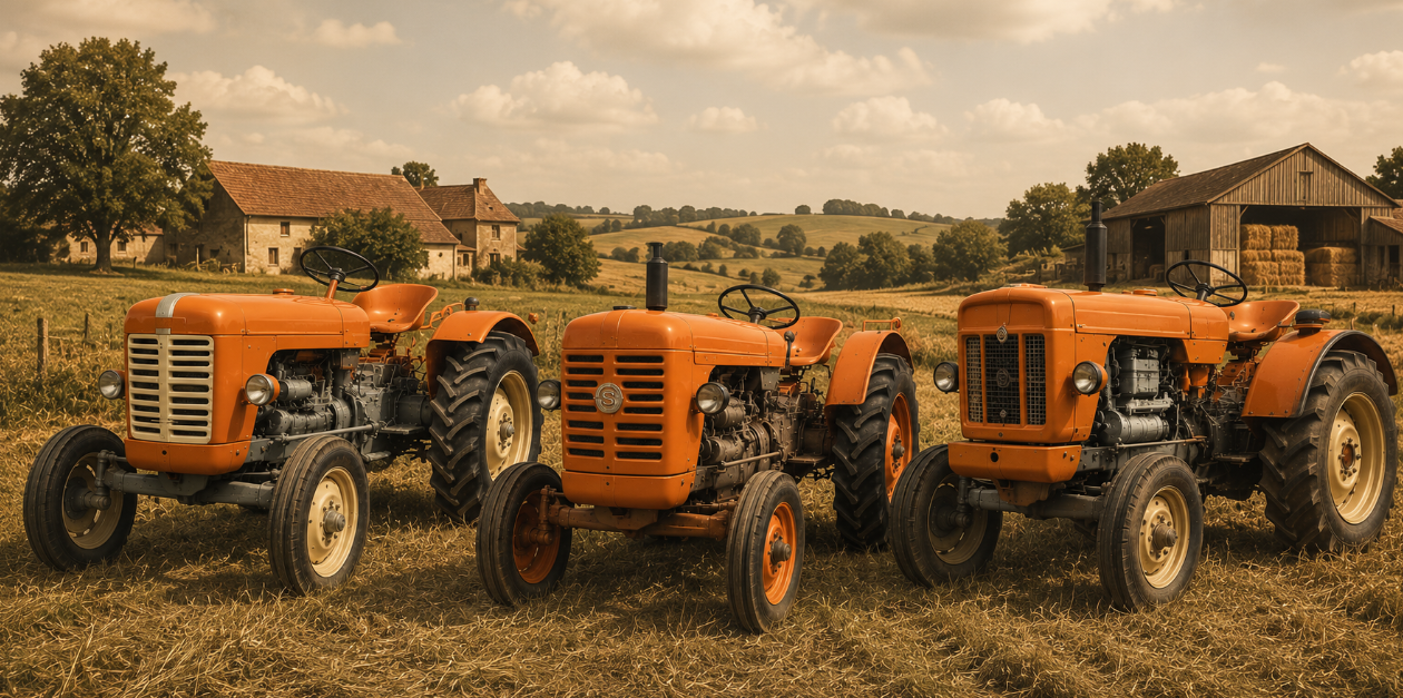 Histoire des tracteurs Someca : la marque française née de Simca et Fiat
